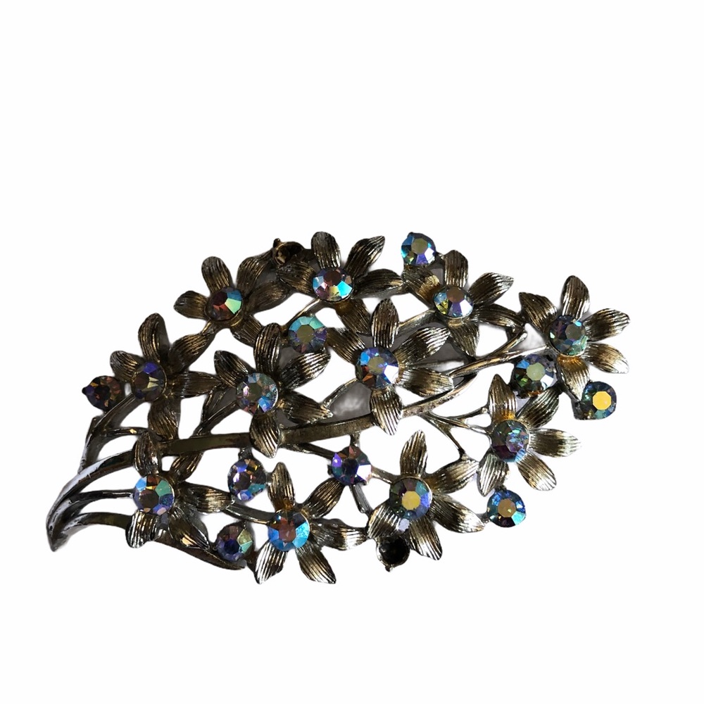 Vintage Floral Brooch Pin